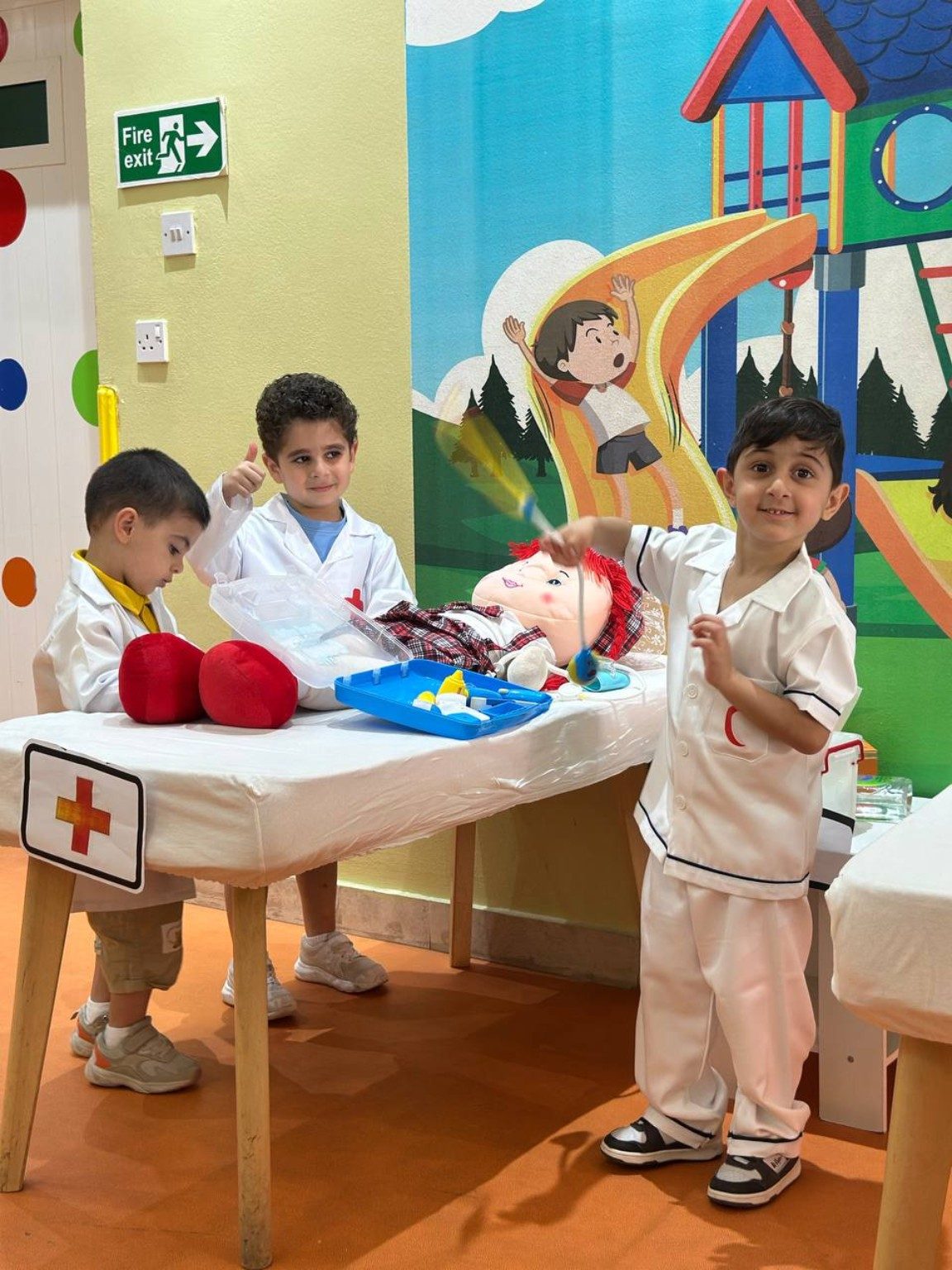 لعب الأدوار: الطبيب